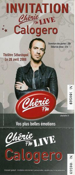 Ch�rieFM  Live  28 avril 08 au S�bastopol � Lille